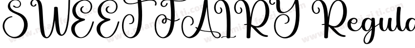 SWEET FAIRY Regular字体转换